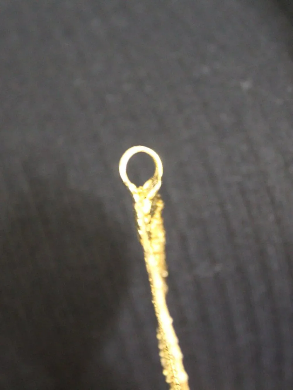 Gold Aspen Leaf Pendant Real Leaf‎ Style Statement Pendant 1.75”